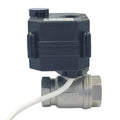 DC Motor Electric Actuator Operated Normally Open Closed Dn15 1/2" Dn20  3/4 Inch 12v Stainless Steel 304 Brass Pvc Ball Valve