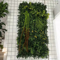 Artificial Grass Wall Panels Hedge Greenery Wall 40"x20" Grass Backdrop Privacy Fence Screen Garden Birthday Wedding Decoration