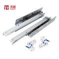 Full Extension Telescopic Hidden Drawer Slide 3-Fold Furniture Hardware Buffering for Kitchen Outdoor Bedroom Use