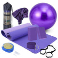 Yewayoga 2026 Eco-Friendly Fitness Accessories Set New Design Yoga Mat Block Strap Bands Exercise Ball