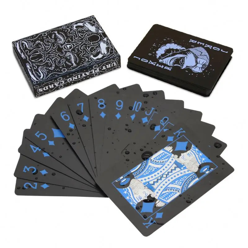 Original Custom Sublimation Magic Game Printing Artifice All Black Texa Poker Sexy Nude Luxury Playing Card
