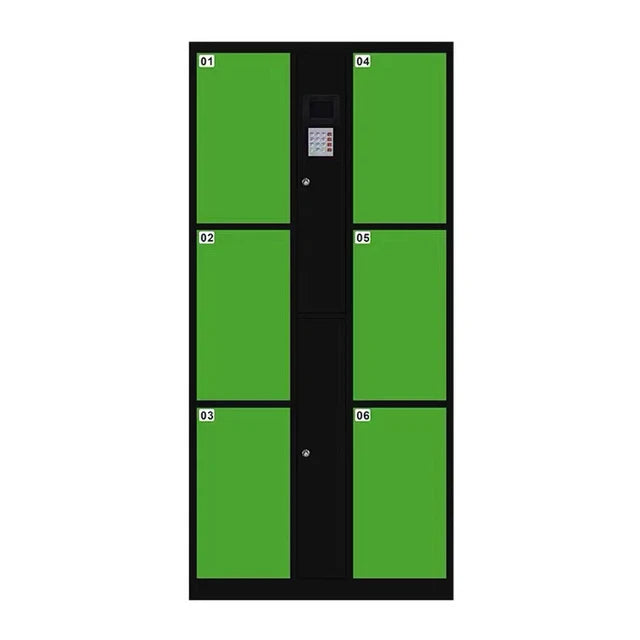 Outdoor Metal Smart Storage Locker with Automatic Pickup 24 Compartments