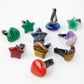 Factory Wholesale Aromatic Crystal Clip Heart Moon Star Shape Car Air Outlet Decoration Polished Technique