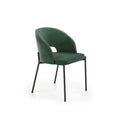 Modern Eco-friendly Metal Dining Chair Solid Wood Frame Home Hotel Restaurant School Apartment Bar Hospital-Available Sale