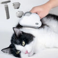 3-in-1 Multi-Function Cat Grooming Tool Double Sided Plastic Pet Hair Remover Brush for Cats and Dogs