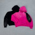 Men's 100% Cotton Oversized Pullover Hoodie Custom Drop Shoulder with Print Heavyweight Functional Pockets for Spring