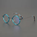 Acetate Titanium Optical Glasses Frame Men 2026 New Retro Vintage Polygon Prescription Myopia Eyeglasses Women