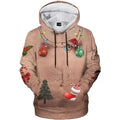 Fitspi Custom 3D Digital Animal Print Men's Hoodie and Sweatshirt Pullover Set Fashion Wear
