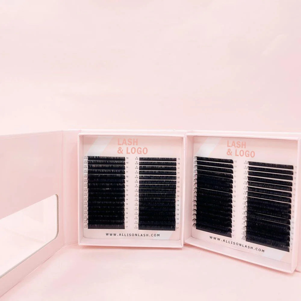 Wholesale Eyelash Extensions Private Label Beautiful Color Individual Eyelashes Colored Lashes