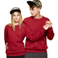 ODM Custom Logo Printing Advertising Corporate Work Wear Uniform Promotional Gift Items Crewneck Uniform Sweatshirts and Jumpers