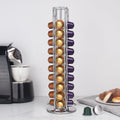 Factory Wholesale Eco-Friendly Iron Wire Coffee Capsule Rack Tableware Holder for Kitchen Storage Customizable Design