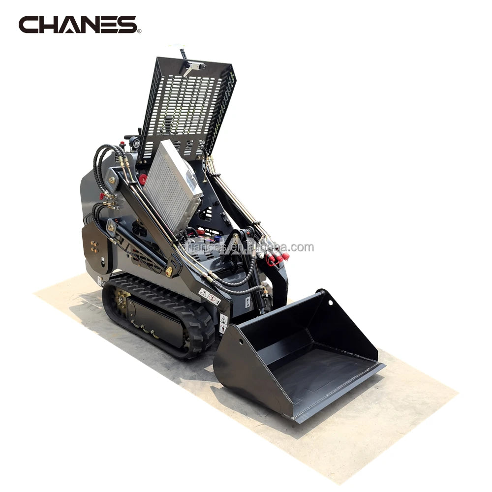 2025 Mini Caterprilla Skid Steer Loader diesel Gas  Tracked Loader Crawler Loader Made in China with Epa