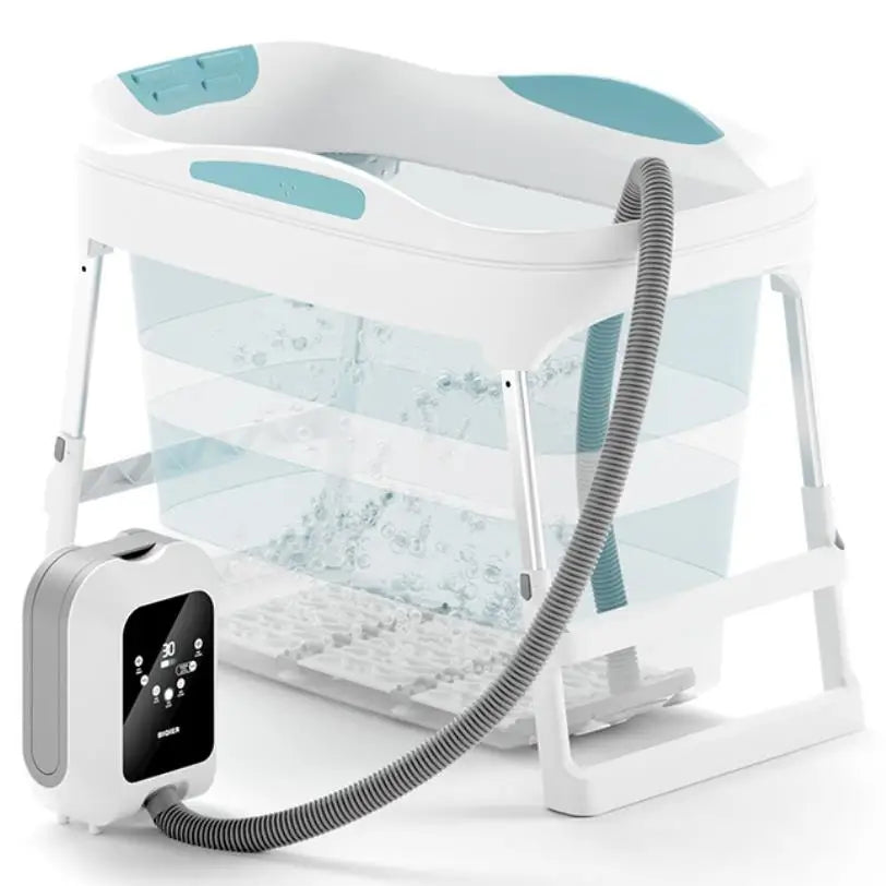 2022 New Style Modern Home-Spa Ultrasonic SPA Machine Full Body Relaxing Air Hose Bubble Bath Massage Mat Portable for Bathroom