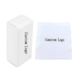 Wholesale Eco-friendly Optical Eyeglass Paper Boxes Printing Logo Glasses Case With Cleaning Cloth Inventory Sunglasses Box