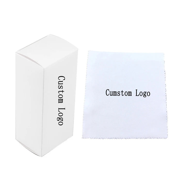 Wholesale Eco-friendly Optical Eyeglass Paper Boxes Printing Logo Glasses Case With Cleaning Cloth Inventory Sunglasses Box