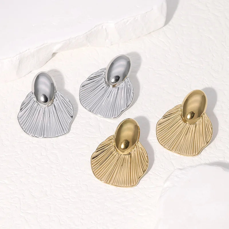 Beimai OEM Stud Earrings Wholesale Simple Personalized Stainless Steel Waterproof Stud Earrings