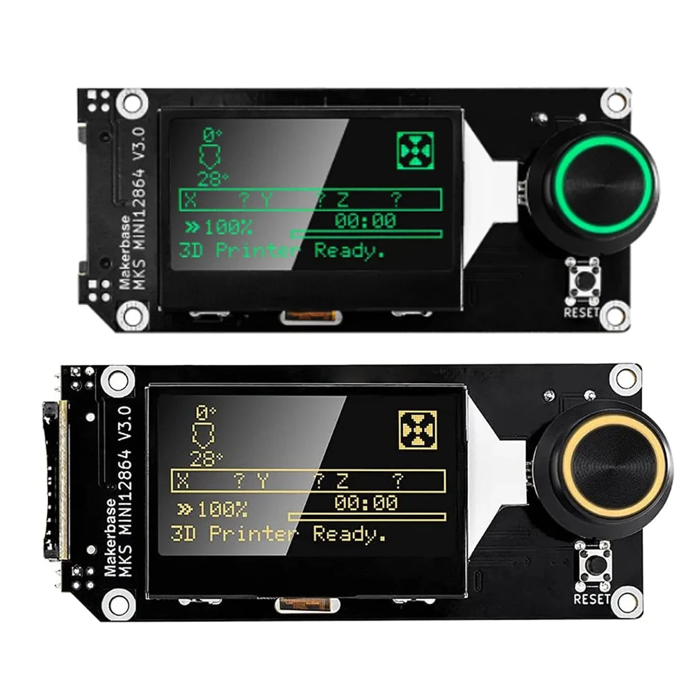 TWOTREEW Used MKS Mini 12864 V3 Smart Automation 3D Printer Parts LCD Display Screen for Gen L SKR VORON 2.4 Motherboard