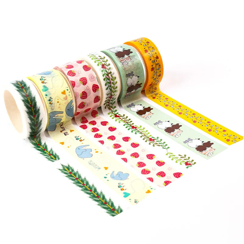 Vograce Custom Print CMYK Kawaii Cute Chinese Cute Kpop Washi Tape