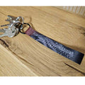Sport Accessories Personalized Custom Short Lanyard Wristlet Keychain Key Ring Wrist Straps With D Ring