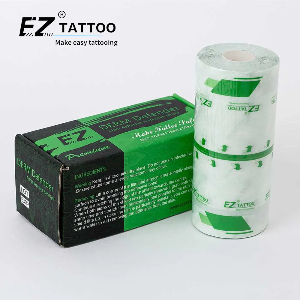 Wholesale EZ 15cm*10m Matte Premium Derm Tattoo Aftercare Film  Waterproof Protective Shield for Tattoo Maintenance & Repair