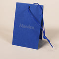 Clothing Tag Customized Embossed Brand Logo Logo Hang Tag for Garment