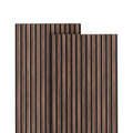 Easy to Install Customized Sound-absorbing PET Material 18mm Thick Grille Wall Panel Akupanel Acoustic Panel for Hotel Use