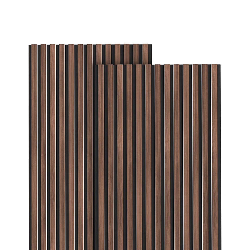 Easy to Install Customized Sound-absorbing PET Material 18mm Thick Grille Wall Panel Akupanel Acoustic Panel for Hotel Use