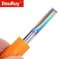 DouRuy High Quality Two Flute Straight Bit with DLC Coating Long Service Life
