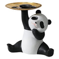 Wholesale Cute Panda Resin Home Decoration Tissue Box Funny Wedding Food Tray Slate