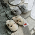Autumn Fashion Cute Indoor Soft-Soled Plush for Slippers Non-Slip Thick-Soled Winter Faux Fur for Men and Women