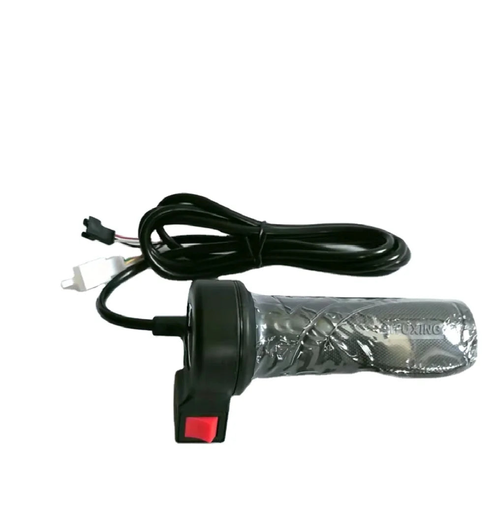 Universal Electric Bicycle Grips Throttle for Electric Bike Tricyle Twist Throttle Accelerator With Forward and Reverse Function