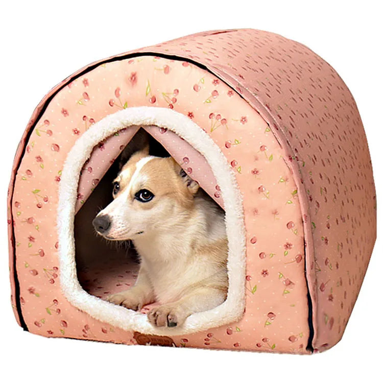 Dog Kennel for Large Dogs in Autumn and Winter Warm Dog House Removable Breathable and Washable Four Seasons Pet Supplies