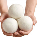 Natural Reusable Sheep Fabric Softener Balls Handmade Organic New Zealand Wool Drying Balls Laundry Wool Dryer Balls