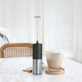 Manual Coffee Milk Foamer Stainless Steel Electric Milk Frother