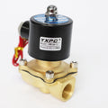 Cheaper Price Brass Normally Closed 12v 24vdc 110v Dn15 Diaphragm Two-way 1/2 Electric 220v Water Solenoid Valve