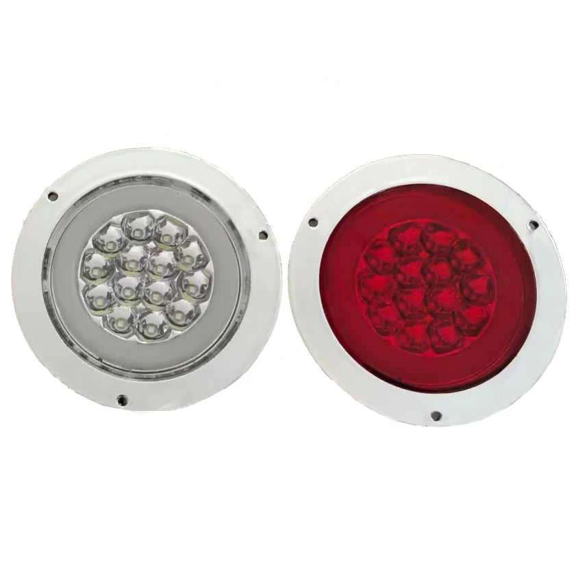 Factory 4inch Round Tail Light for Truck Trailer Lorry Rear Lamp 4 Inch halo Tail Light