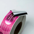 Custom Self Adhesive Silver Bopp Roll Sticker Shiny Soft Touch Printing Bottle Label for Hair Oil Product
