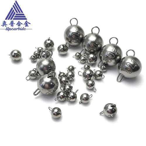 0.6-60g 97% Tungsten Cheburashka Fishing Sinker Tungsten Weights Natural Cheburashka Sinkers in Stock