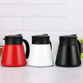 FX Factory New Design 600ml 800ml Double Wall Vacuum Thermos Coffee Carafe 18/8 Stainless Steel Thermal Coffee Pot