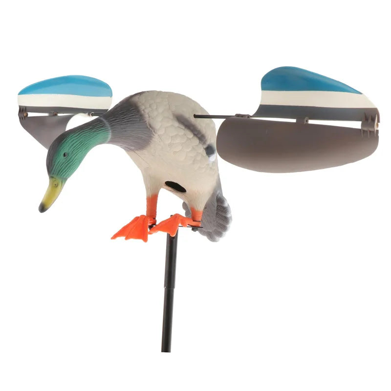 Wind Duck Decoy Outdoor Wing Mallard Flying Duck Decoy for Hunting Garden