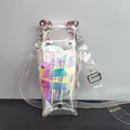 Hair Stylist Crossbody clear Scissors Bag Fashion Cutting Hair Scissors Tool