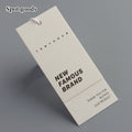 Luxury Wholesale Customize Printing Embossed Name logo Paper China Clothing Tag