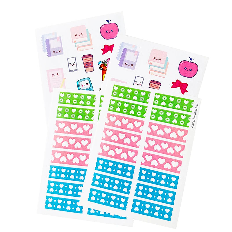 Custom Monthly Weekly Daily Calendar Journal Planner Sticker