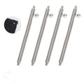Factory Price 1.5mm 1.8mm 16mm 18mm 20mm 24mm High Quality Quick Release Spring Bar Stainless Steel Watch Pins Accessories