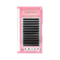 W Shape 5D Natural Eyelash Extensions Tray YY Model Soft Volume Fan Lashes Mixed Korean PBT Premade Volume Fans Dark Matte