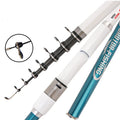 Ultralight Super Hard Rock Fishing Rod 3.6m 4.5m 5.4m 6.3m Telescopic Sea Fishing Rod Spinning Rod