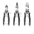 AIRAJ Multifunctional Pliers Tool Set Pointed Nose Plier Diagonal Plier Wire Plier Anti Slip Electrician Pliers Set