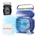 2025 Personal Mister Fan Rechargeable Mini Fan Portable Misting Fan with USB for Women Men Travel/Camping/Outdoor