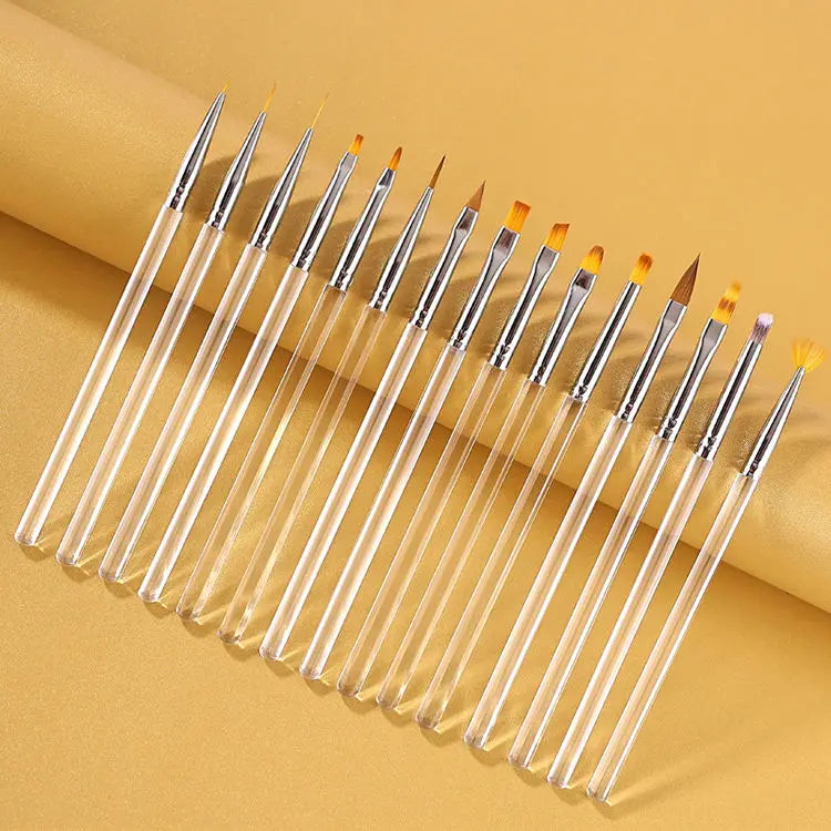 New Nail Art Brush Set Manicure Tools Gradient Gel Nail Polish Drawing Brushes French Nail Design Painting Pen