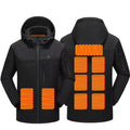 New Design Rechargeable Heated Tech Jacket Sportswear Winter Black Men Heated Jacket